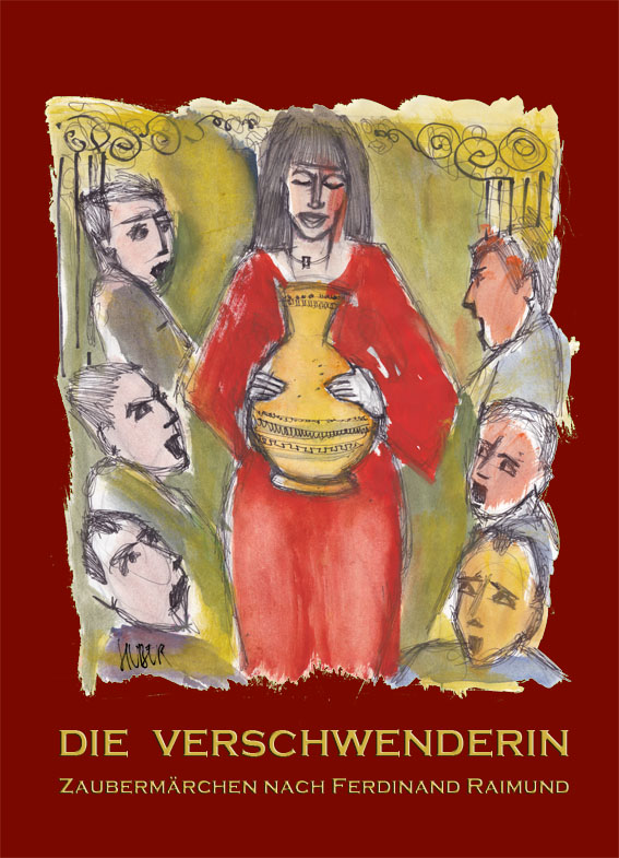 Plakat Die Verschwenderin