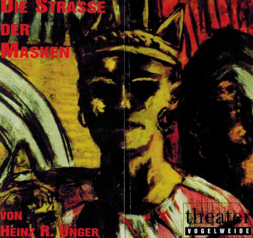 Plakat Die Straße der Masken