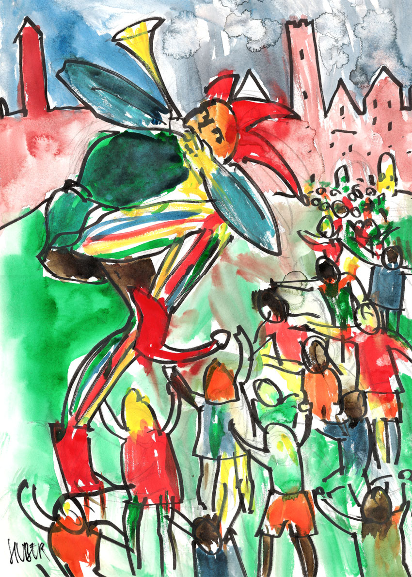 Plakat Der Rattenfänger