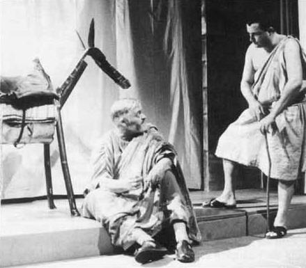 Plakat Der Prozess um des Esels Schatten