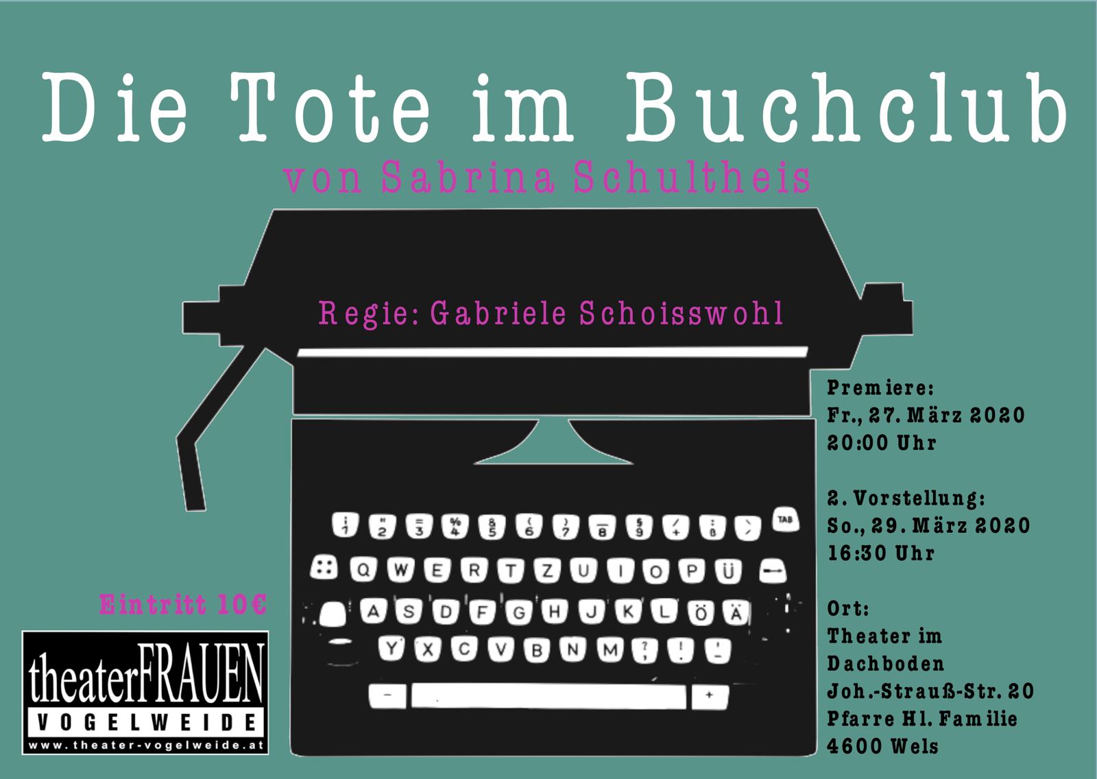 Plakat Die Tote im Buchclub