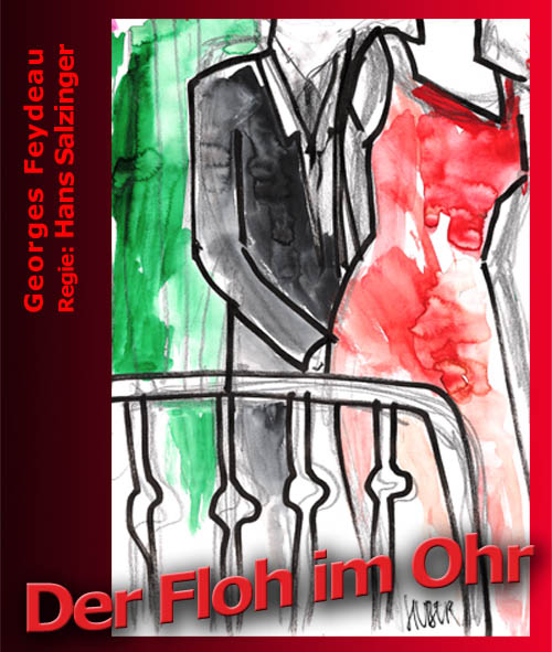 Plakat Der Floh im Ohr